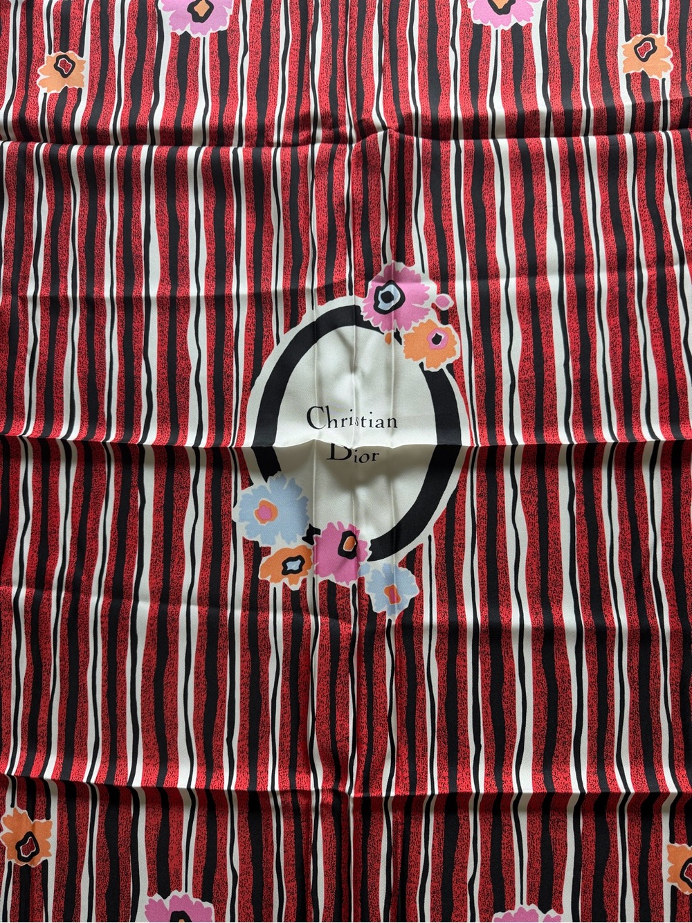 CHRISTIAN DIOR Silk Scarf NWT - Picture 2 of 5